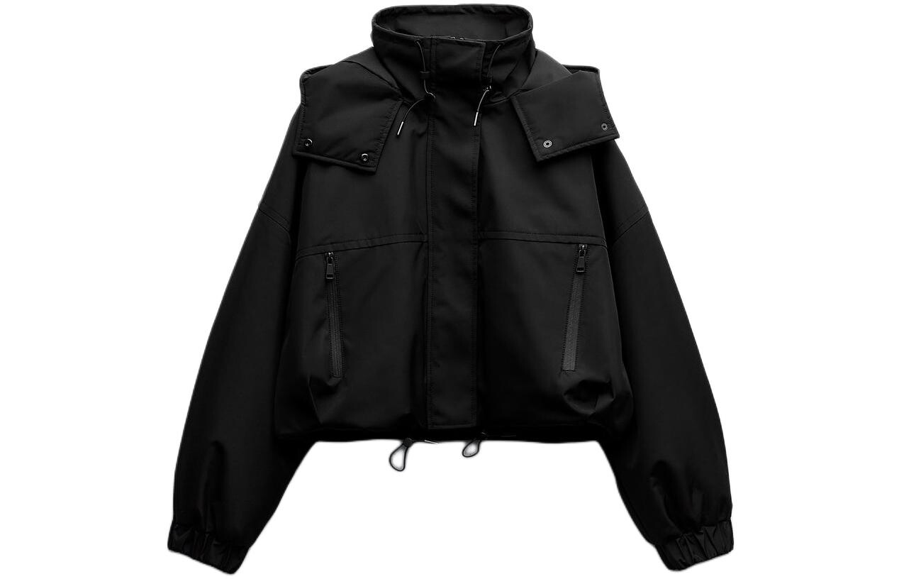 

Куртка женская черная Zara