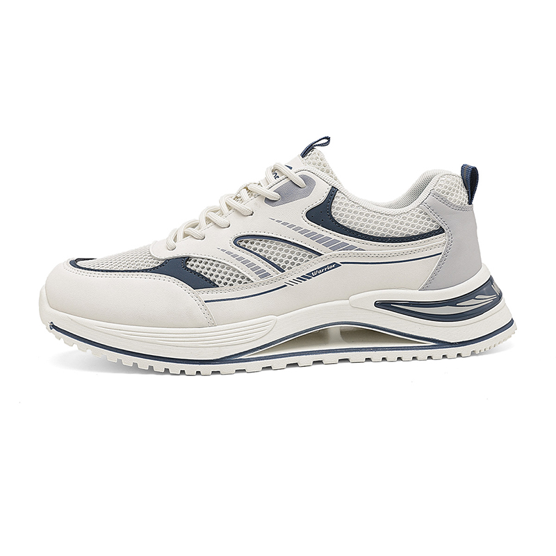 

Кроссовки мужские с низким верхом WARRIOR, Beige Gray Blue Gray
