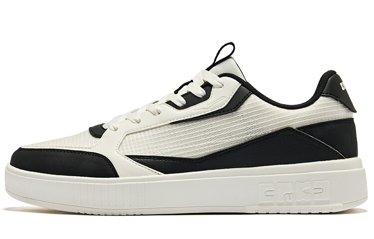 

Кроссовки ERKE Skateboarding Shoes Men Low-top White/black, белый/черный