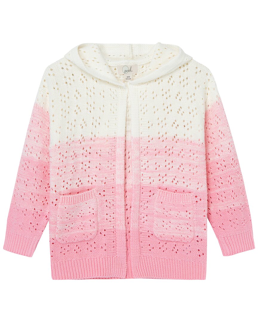 

Кардиган Peek Kids Ombre с капюшоном, цвет multi