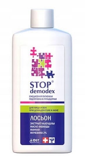 

Тоник для лица и век от прыщей, 150 мл Demodex