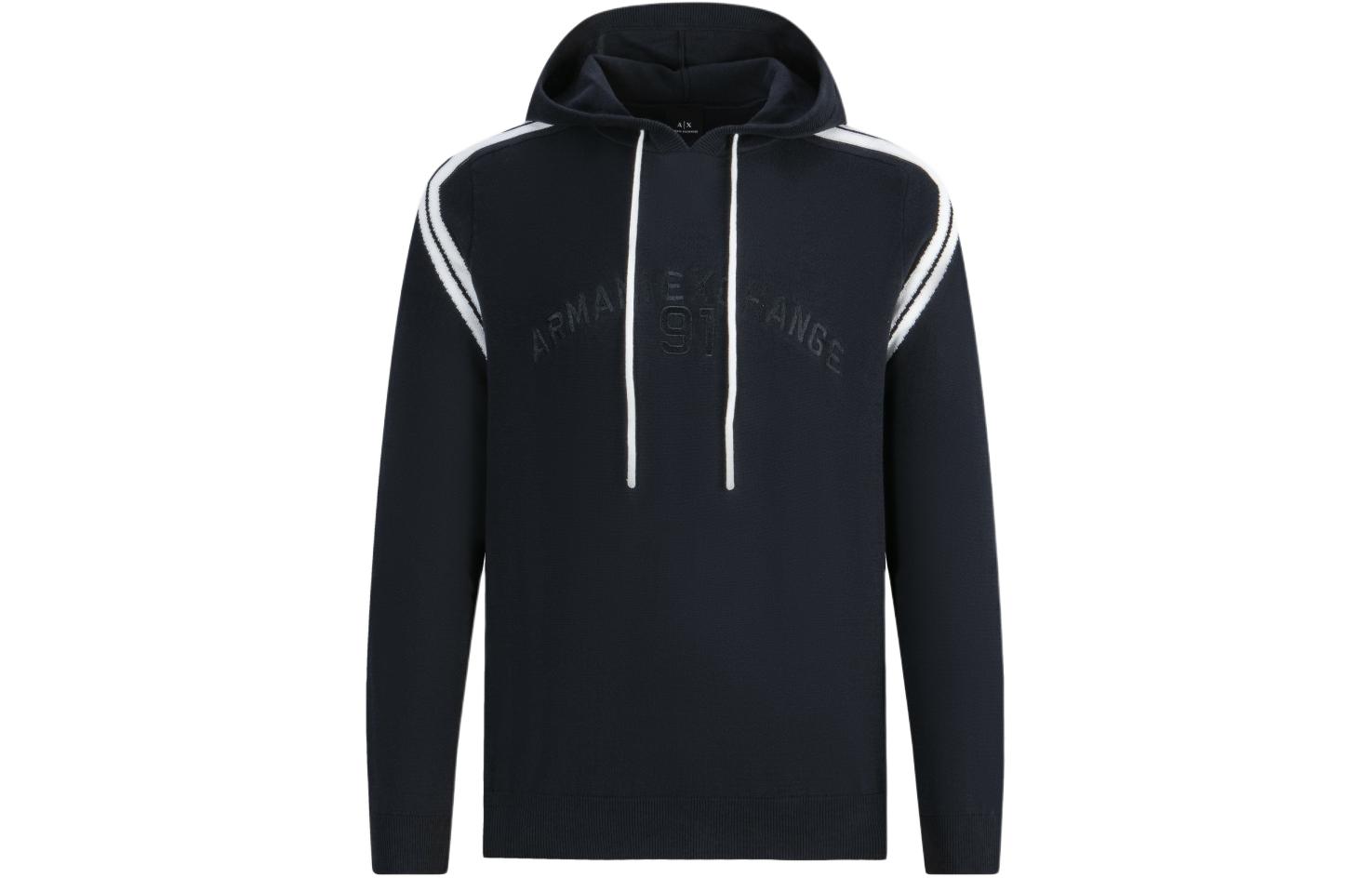 

ARMANI EXCHANGE AE SS24 Джемпер мужской темно-синий
