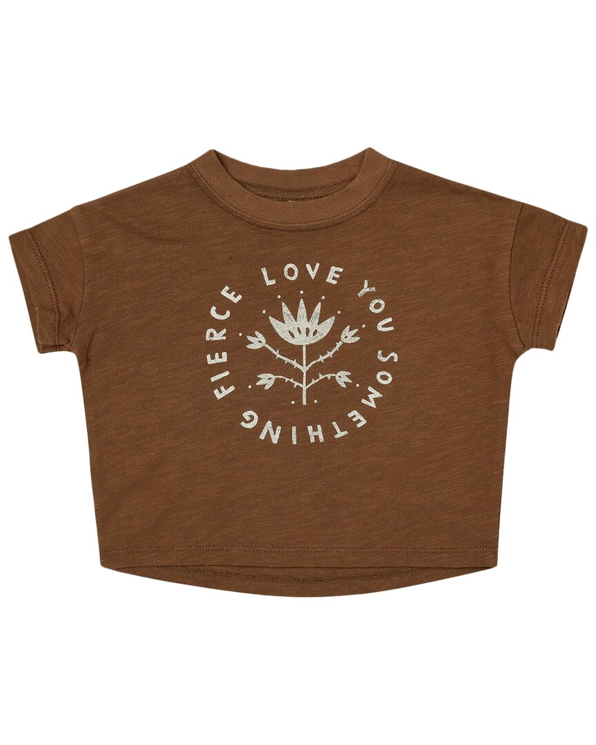 

Rylee + Cru Коллективная Боксовая Футболка Rylee + Cru Collective, коричневый