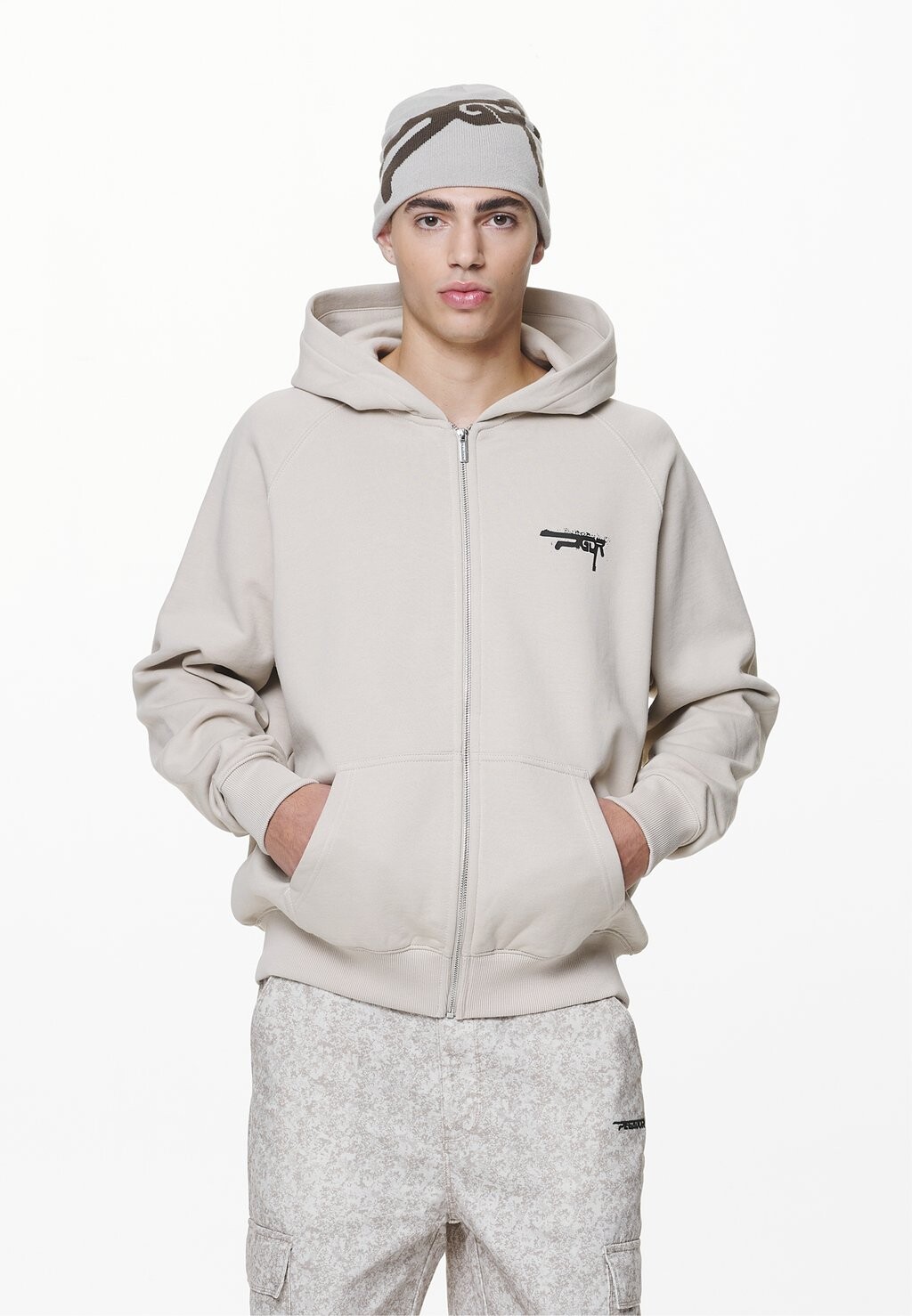 

Толстовка на молнии Condor Jacket Pegador, цвет washed dust cream