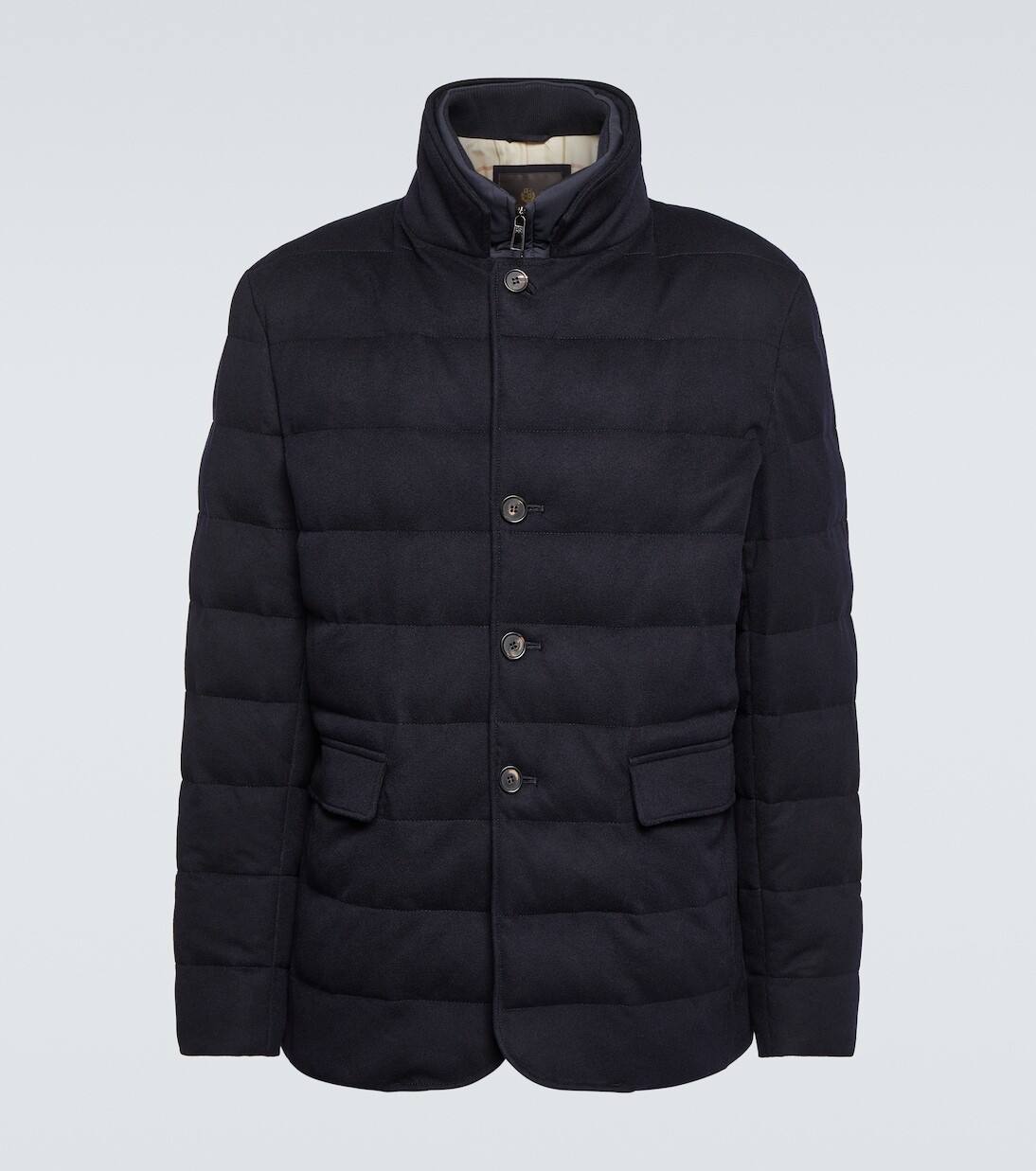 

Кашемировый пуховик nama Loro Piana, синий