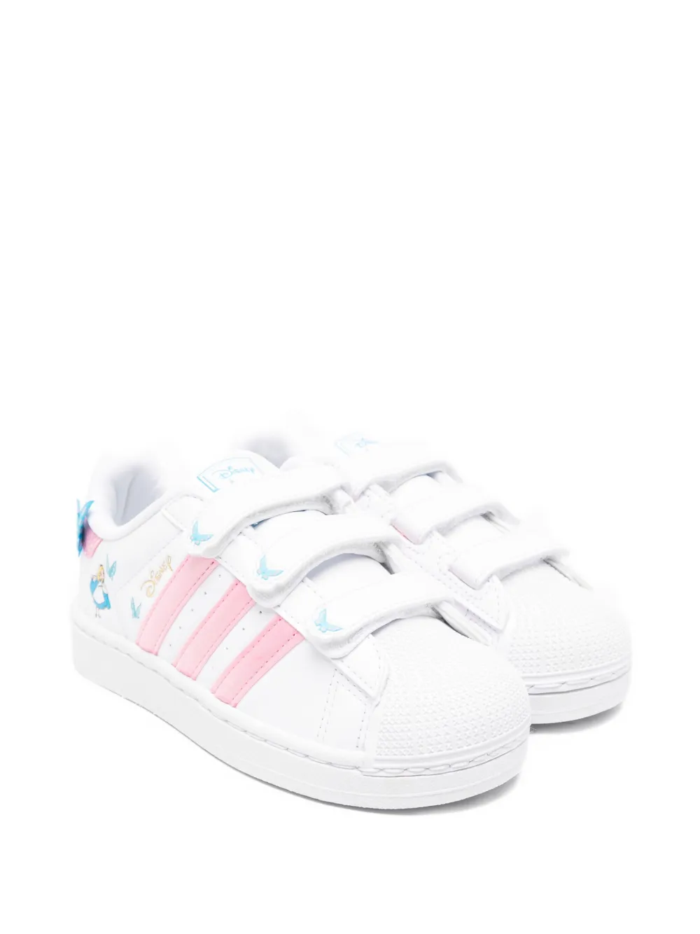 

Кроссовки X Disney Superstar II CF C Adidas Originals Kids, белый