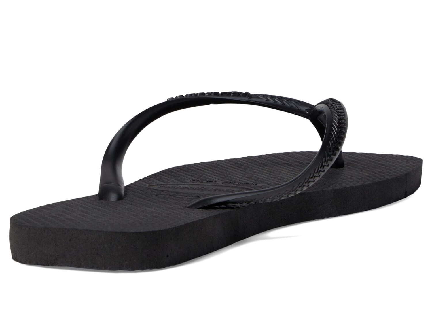 

Сандалии Havaianas Slim Square Flip Flop Sandal, черный