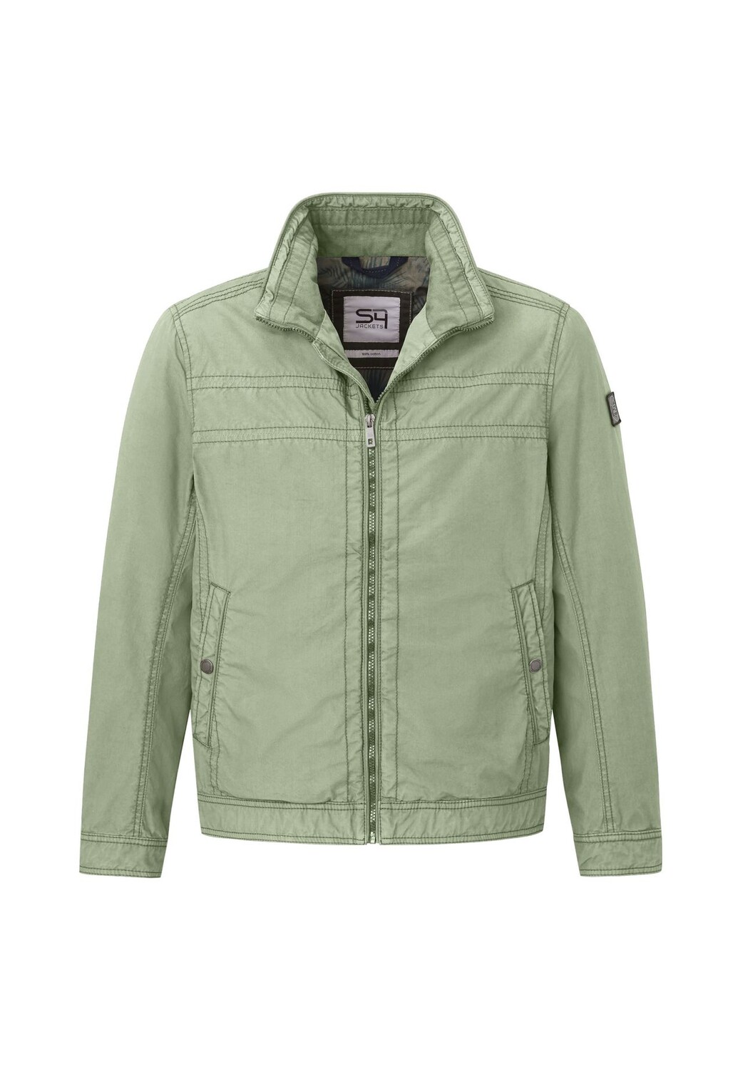 

Легкая куртка современного кроя из чистого хлопка MIAMI UP S4 JACKETS, цвет Cedar Green