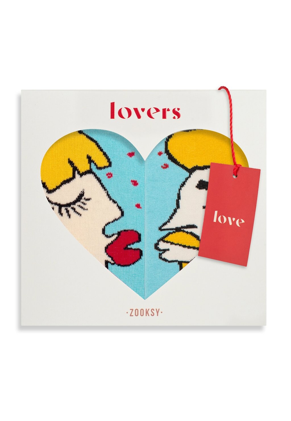 

Носки PACK OF 2 LOVERS Zooksy, синий