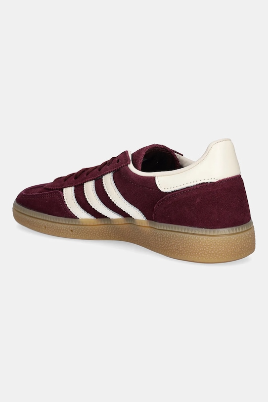 Замшевые кроссовки Handball Spezial Adidas Originals, бордовый — фото 3