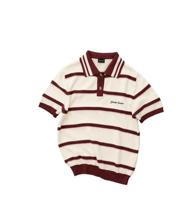 

Красный сливовый поло бордовый экрю Goodies Sportive, бежевый