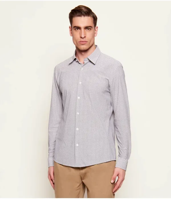 Рубашка P-ROAN-KF-261 slim fit Boss, мультиколор — фото 3