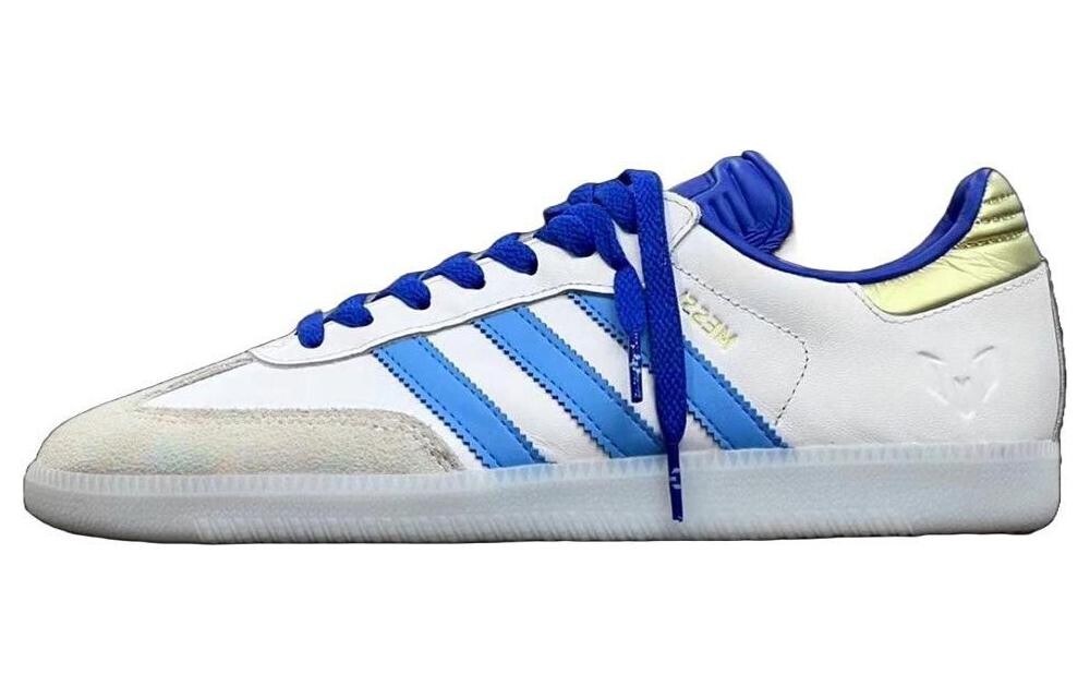 

Кроссовки Adidas Samba Indoor Lionel Messi Adidas Originals, белый/синий/серый