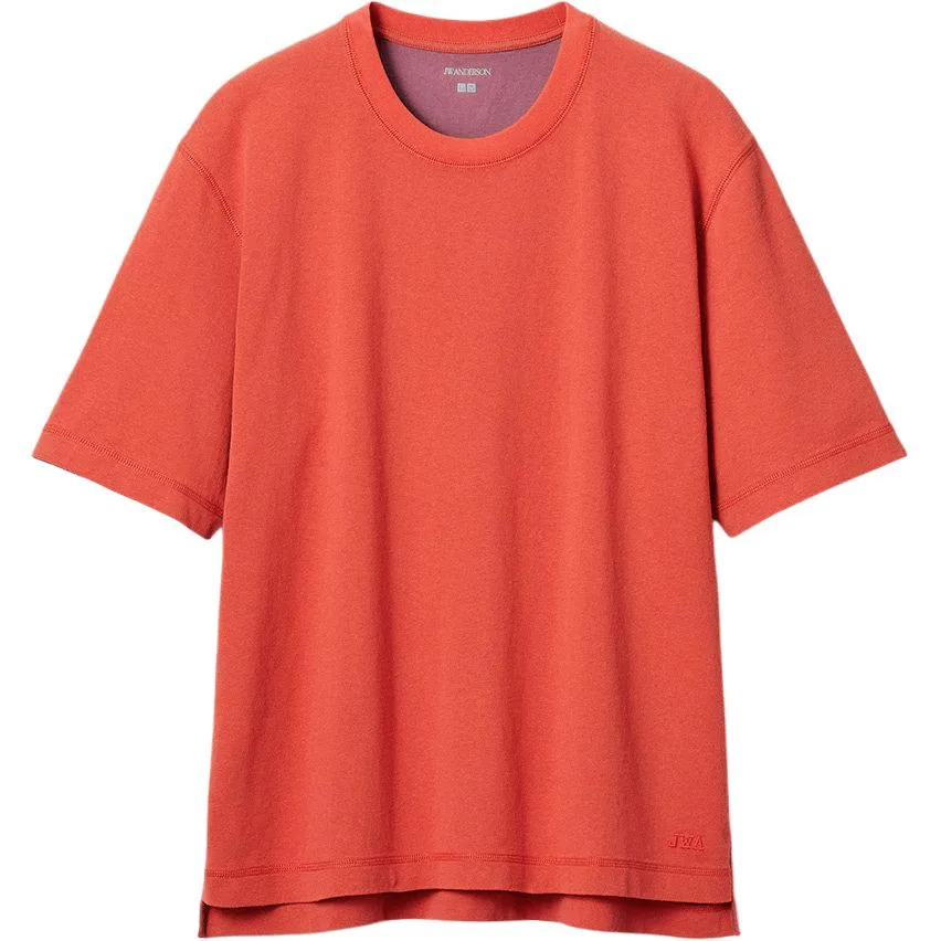 Футболка JW Anderson SS26 Unisex UNIQLO, оранжевый красный
