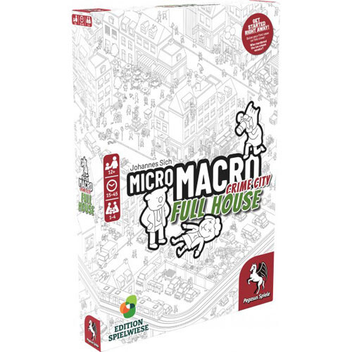 

Настольная игра Pegasus Spiele MicroMacro: Crime City - Full House