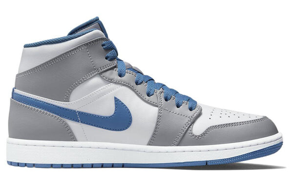 Кроссовки 1 средние Air Jordan, серый — фото 2