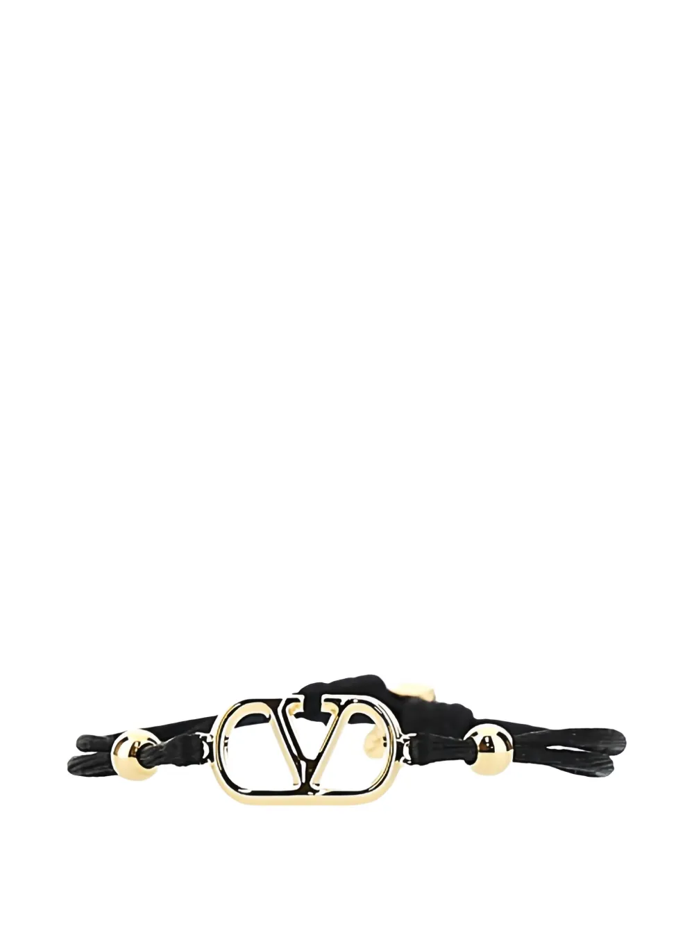 

Браслет с логотипом Valentino Garavani, черный