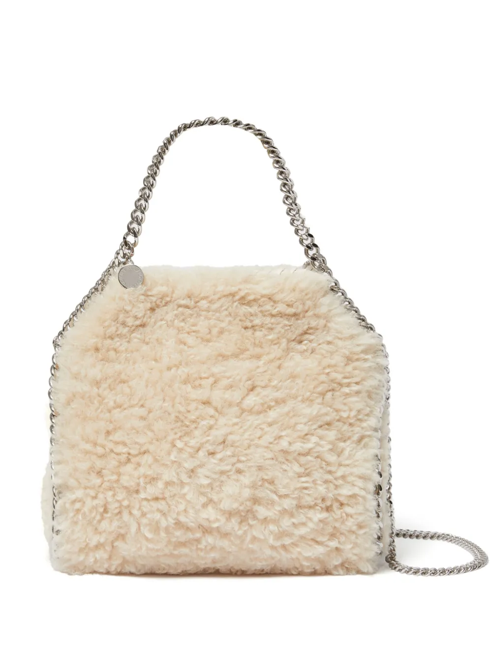 

Сумка-тоут Falabella Teddy размера мини STELLA MCCARTNEY, нейтральный