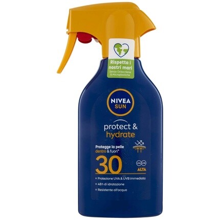 Nivea Солнцезащитный спрей Sun Maxi Защита и увлажнение Spf 30 270 мл — фото 2