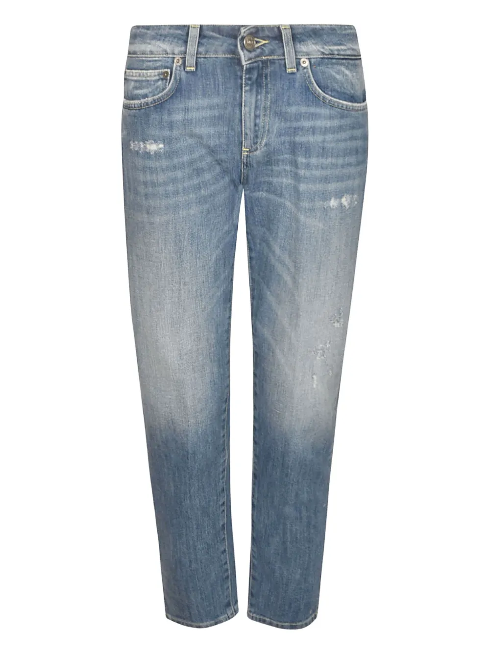 

Джинсы с нашивкой-логотипом DONDUP, синий