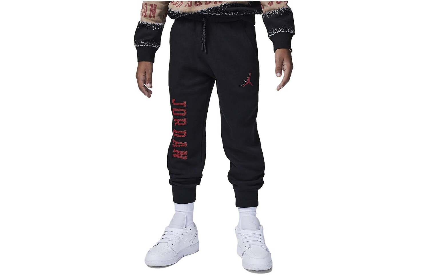 

Детские трикотажные спортивные штаны Jordan, цвет Black