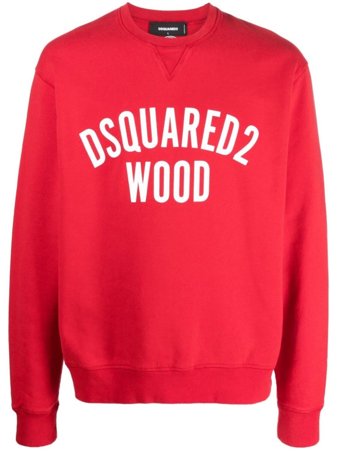 

DSQUARED2 толстовка с логотипом, красный