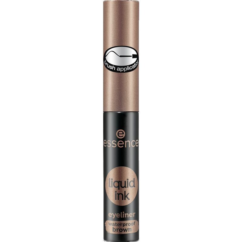 

Жидкая подводка для глаз водостойкая коричневая 02 essence, 3 ml