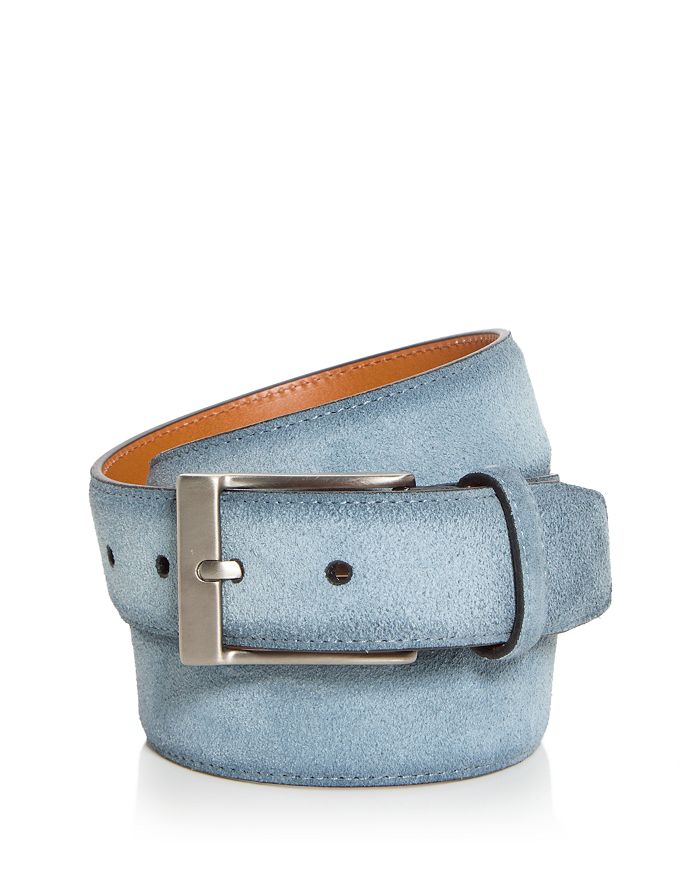 

Теланте Ремень из замши и кожи Magnanni, синий