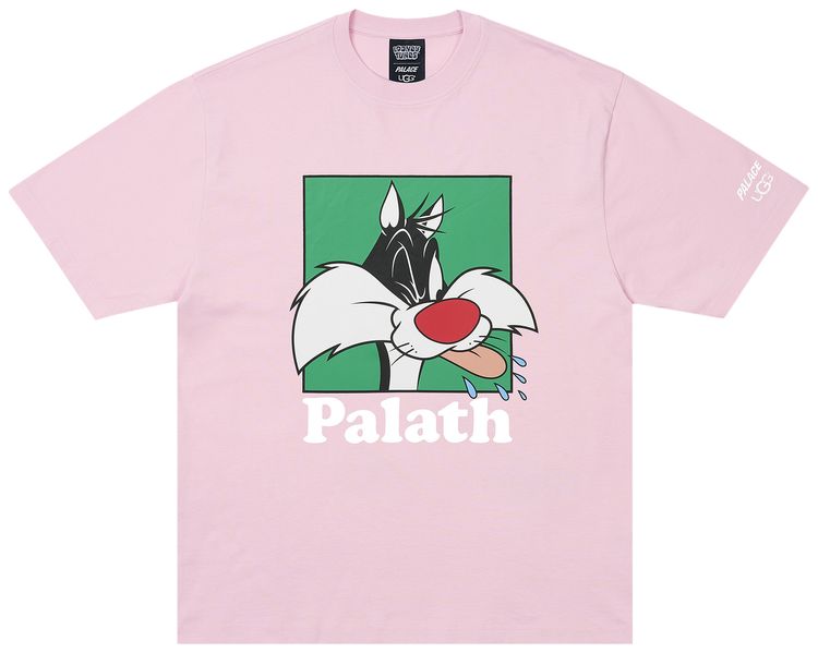 

Футболка Palace x UGG Looney Tunes, розовая, Розовый, Футболка Palace x UGG Looney Tunes, розовая