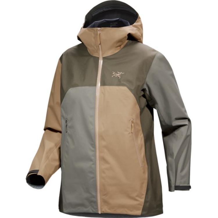

Ветровка BETA Waterproof, Windproof, Breathable, Water Repellent, Lightweight Arcteryx, коричневый/зеленый