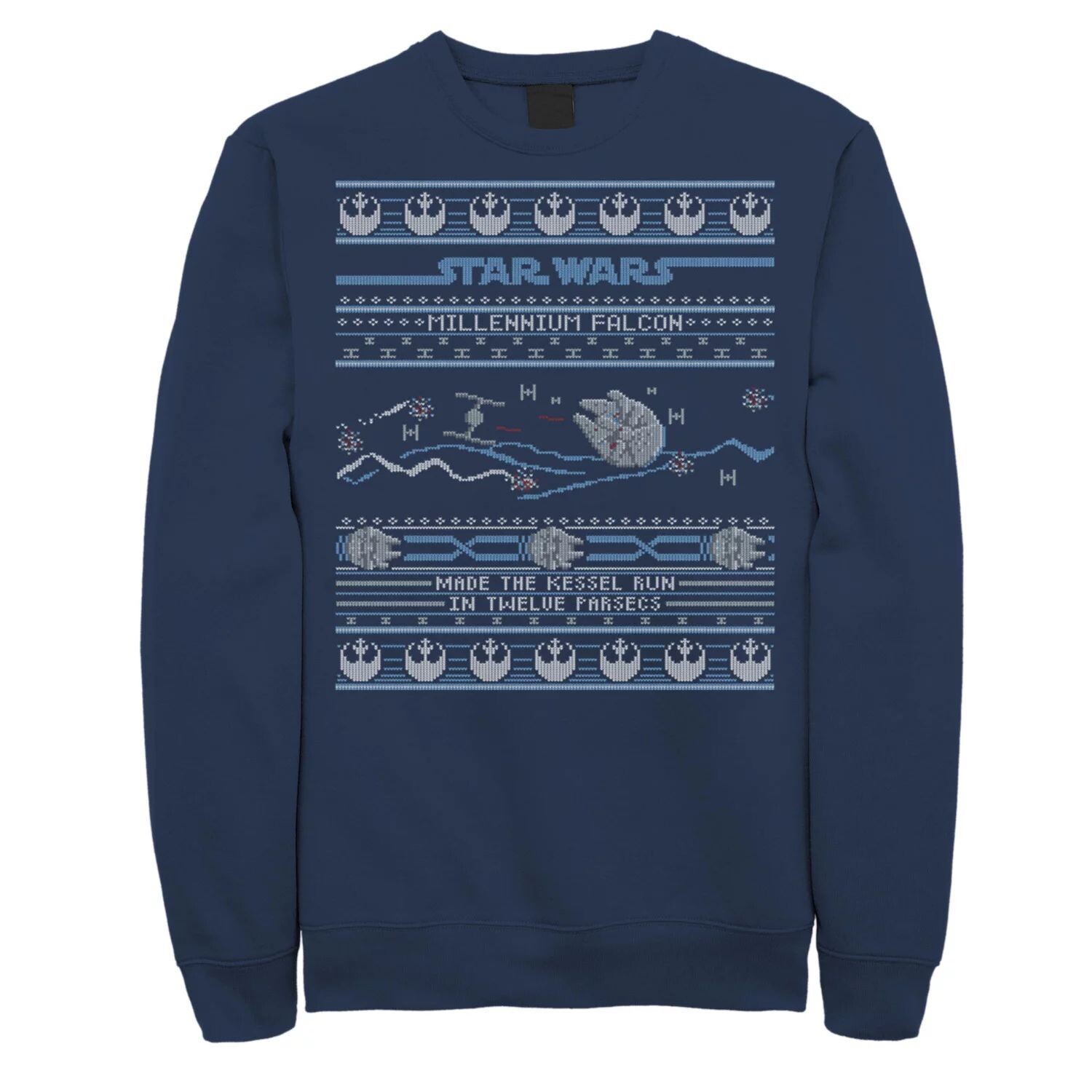 

Мужской свитер Falcon Kessel Run Ugly Christmas Sweater Толстовка Star Wars