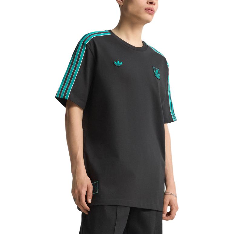Футболка Adidas X Liverpool Fc Terrace Icons Adidas Originals, черный — фото 4