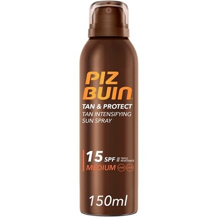 

Усиливающий солнцезащитный спрей Tan & Protect Spf15 150 мл, Piz Buin, Коричневый, Усиливающий солнцезащитный спрей Tan & Protect Spf15 150 мл, Piz Buin