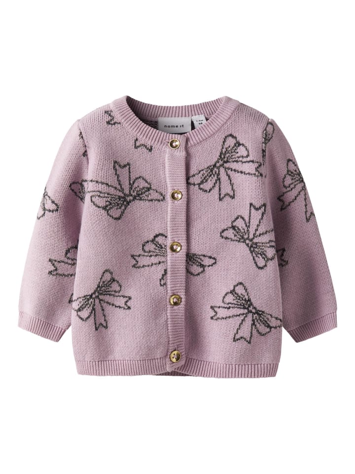 

Name it Кардиган цвета «Символическая сирень»