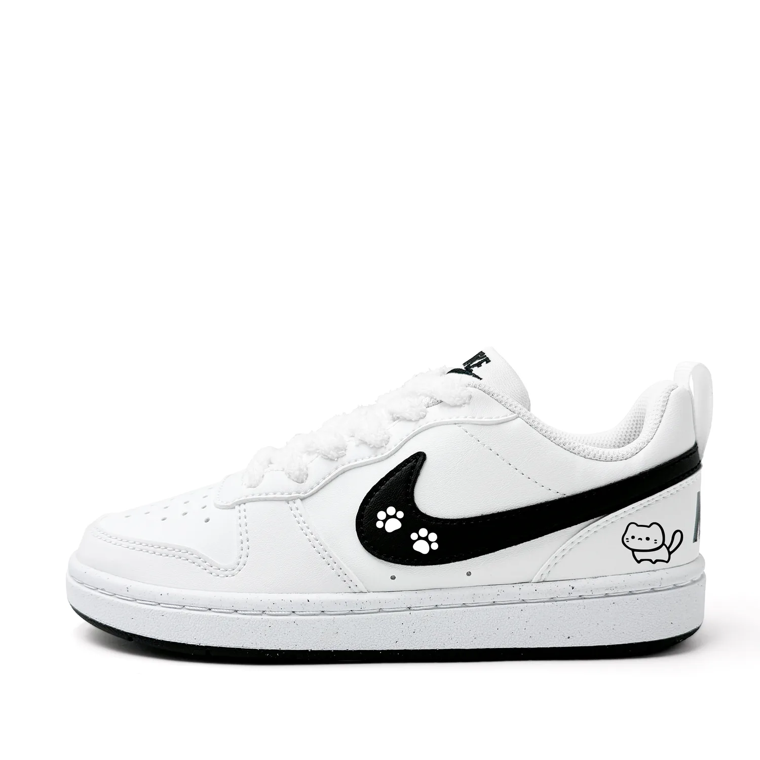 Детские скейтерские кроссовки Court Borough Nike, белый