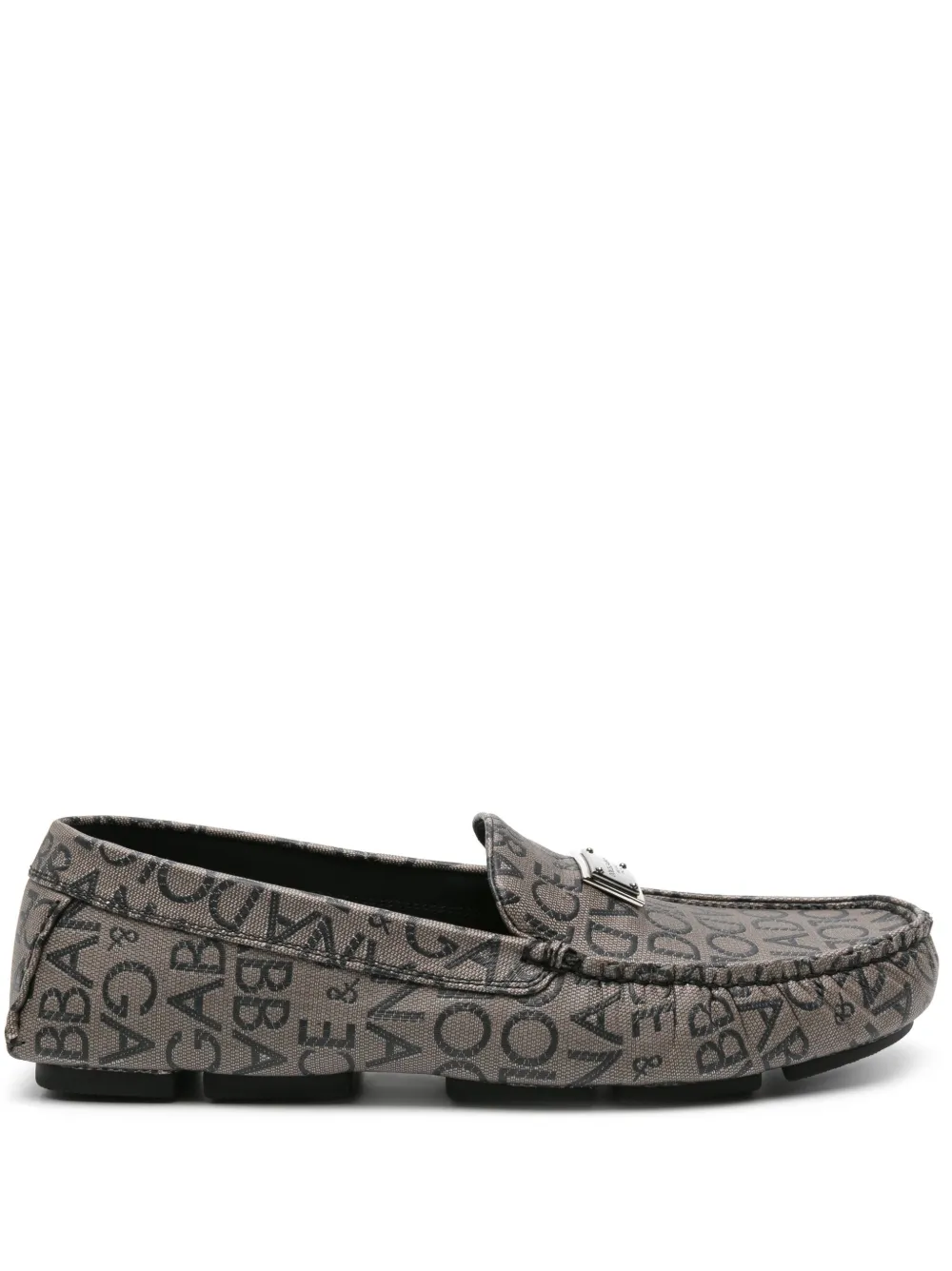 

Лоферы с логотипом DOLCE & GABBANA, серый