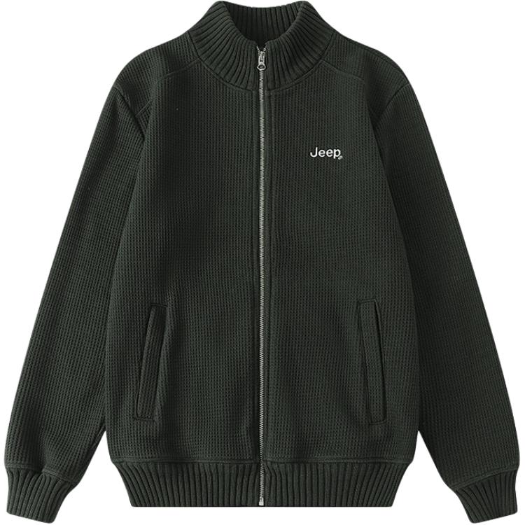 

Кардиган утепленный с воротником стойкой и флисовой подкладкой Jeep, diamond зеленый