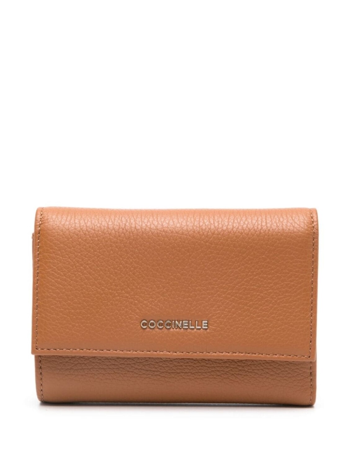 

Coccinelle Металлический мягкий кошелек, коричневый