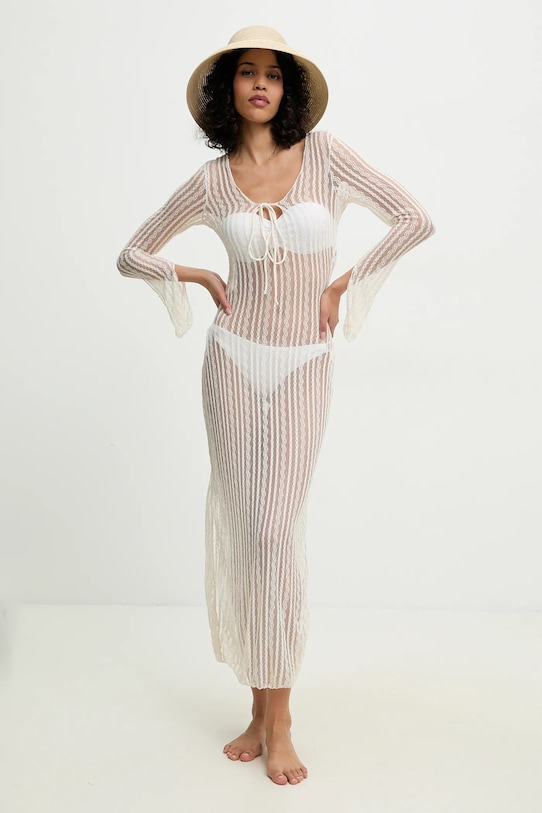 

Пляжное платье Answear.Lab, бежевый