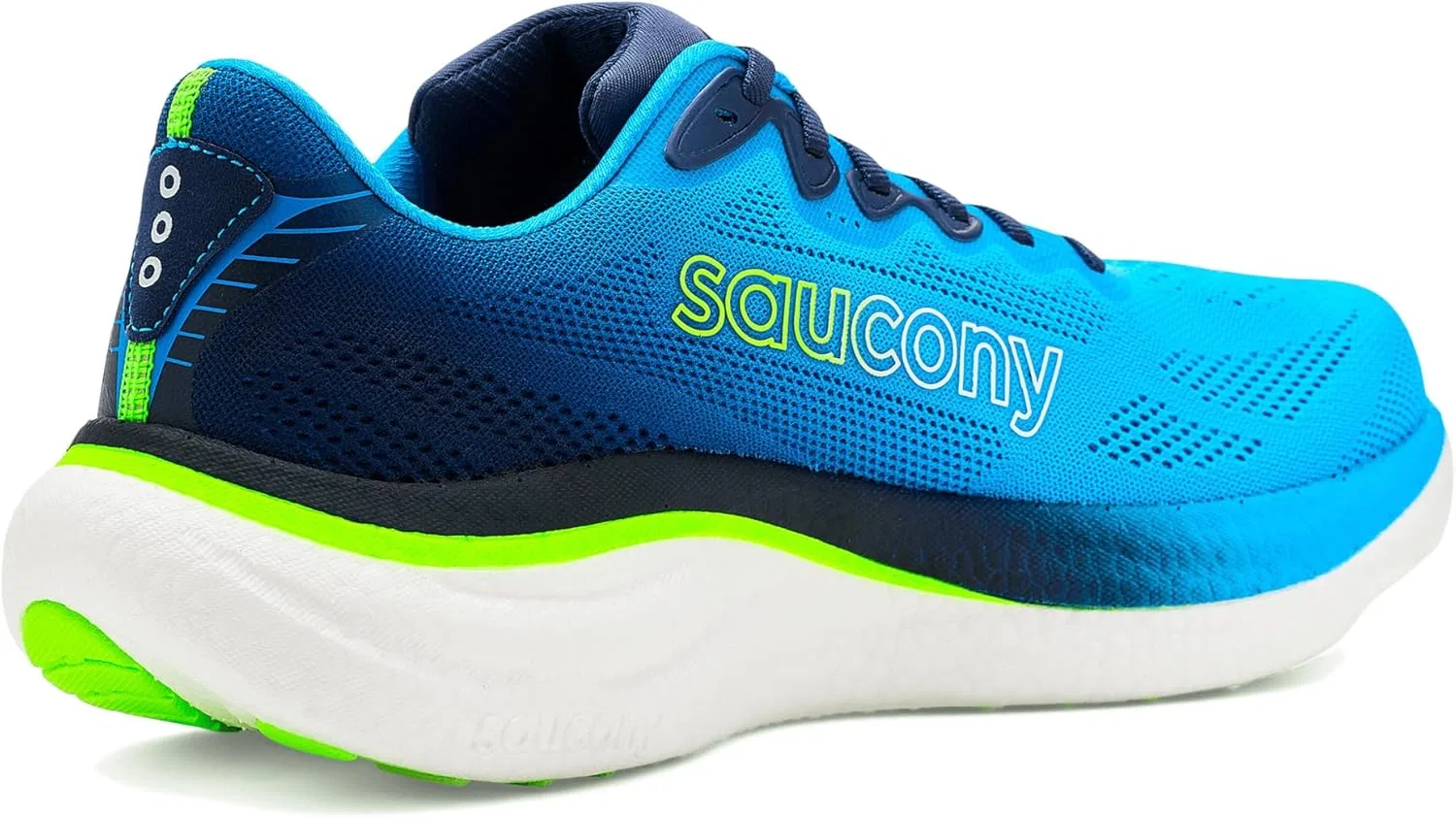 Мужские кроссовки Saucony Ride 19, Cobalt Slime — фото 3