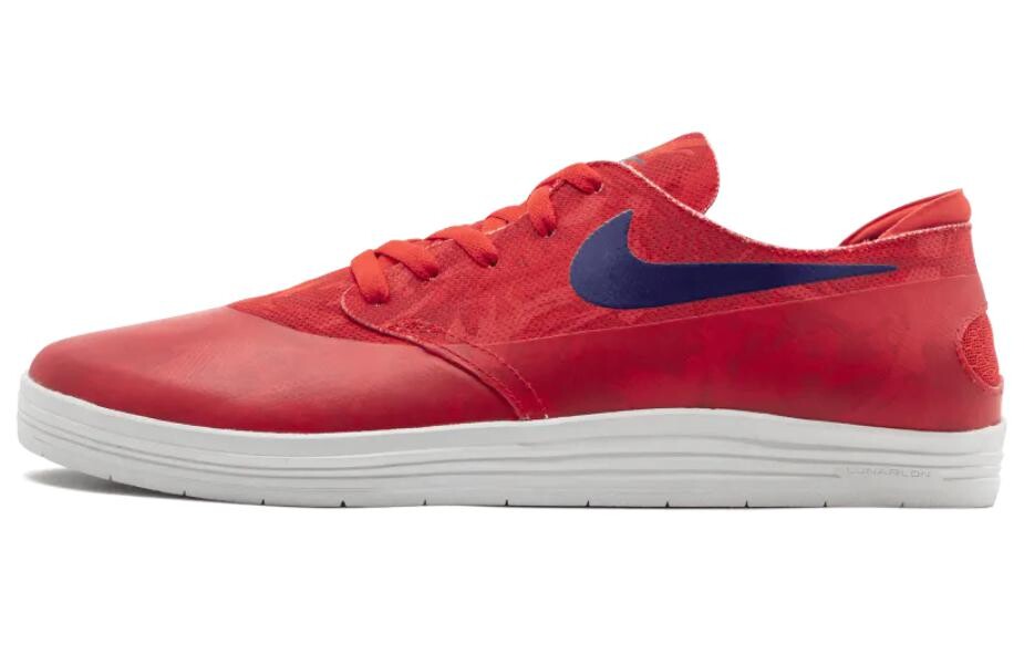 

Кроссовки Nike Lunar Oneshot SB WC Light Crimson/Deep Royal Blue, красный