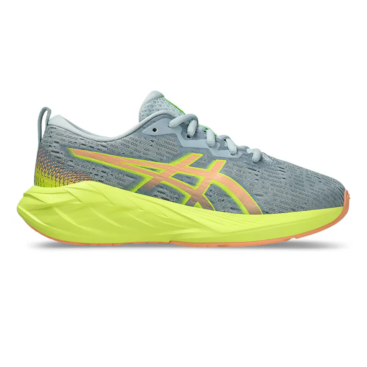 

Детская беговая обувь NOVABLAST 4 GS Asics, серый/оранжевый