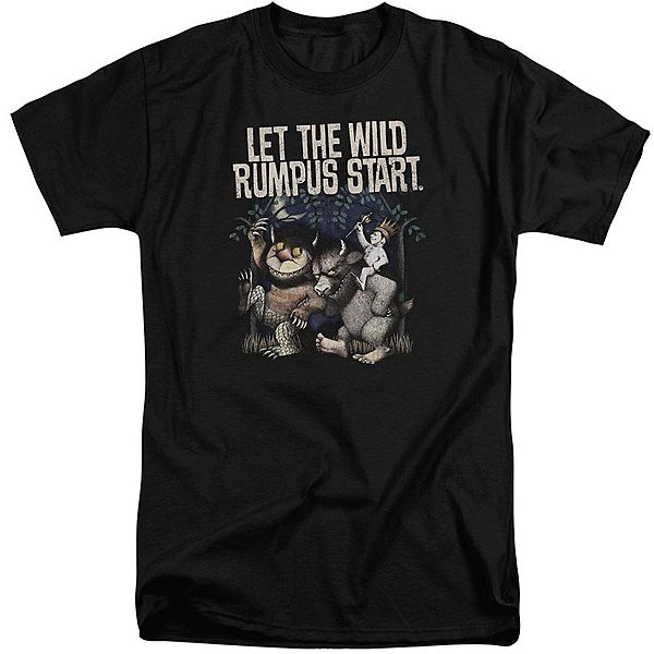 

Футболка с коротким рукавом Where the wild things are wild rumpus adult tall Licensed Character