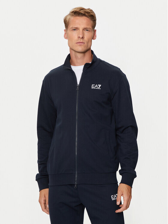 

Толстовка regular fit Ea7 Emporio Armani, синий