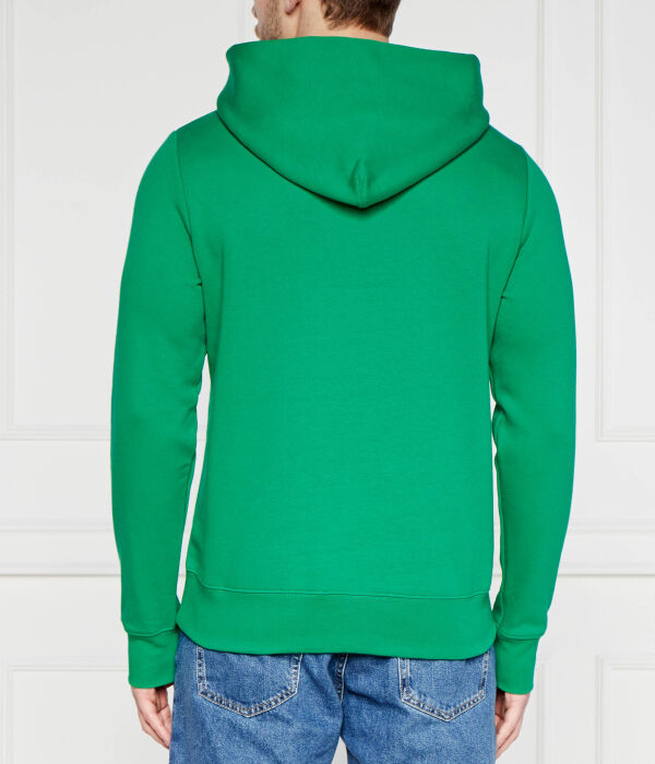 Толстовка Tommy Hilfiger Roundel Regular Fit, зеленый — фото 4