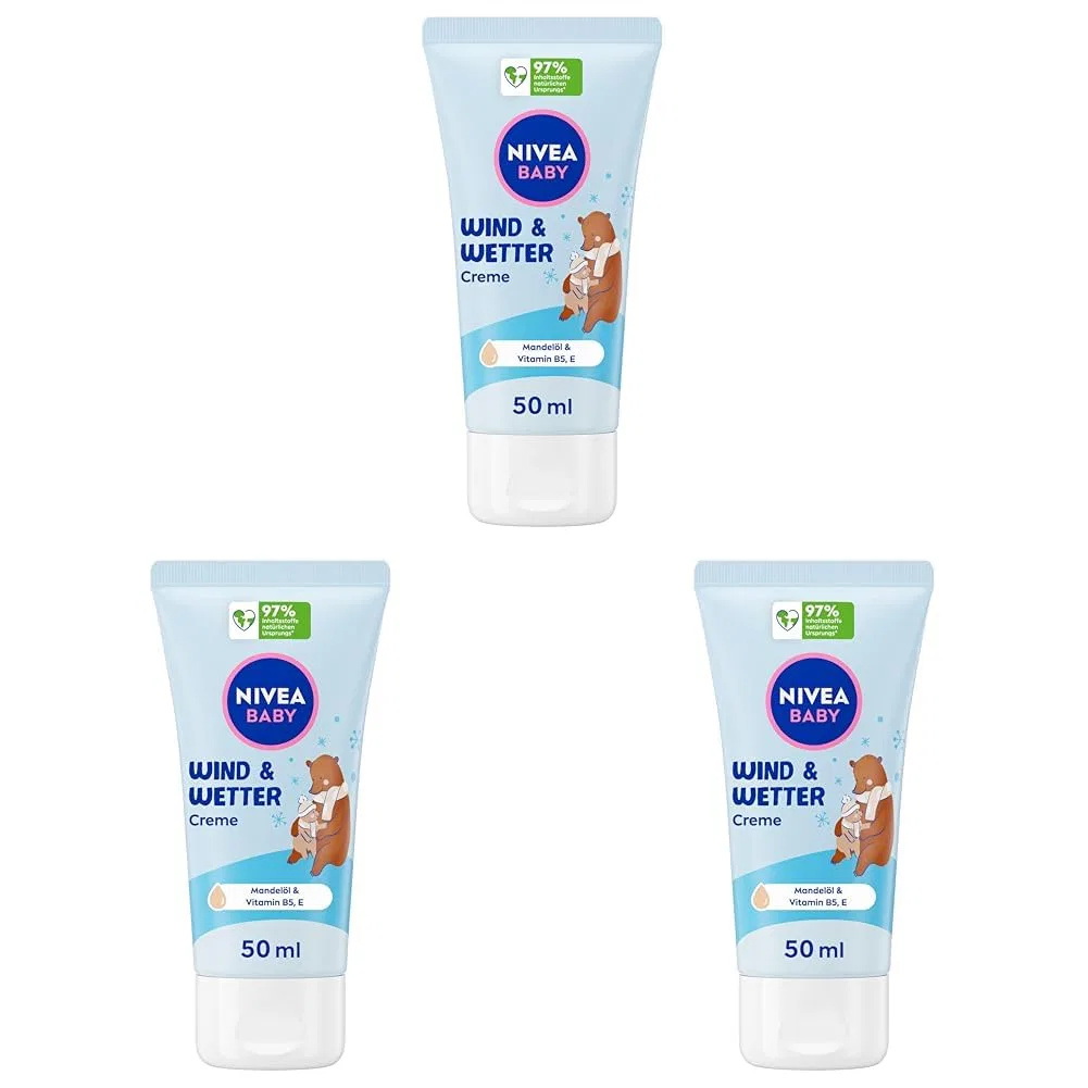 Детский крем от ветра и непогоды от NIVEA Baby Nivea, White