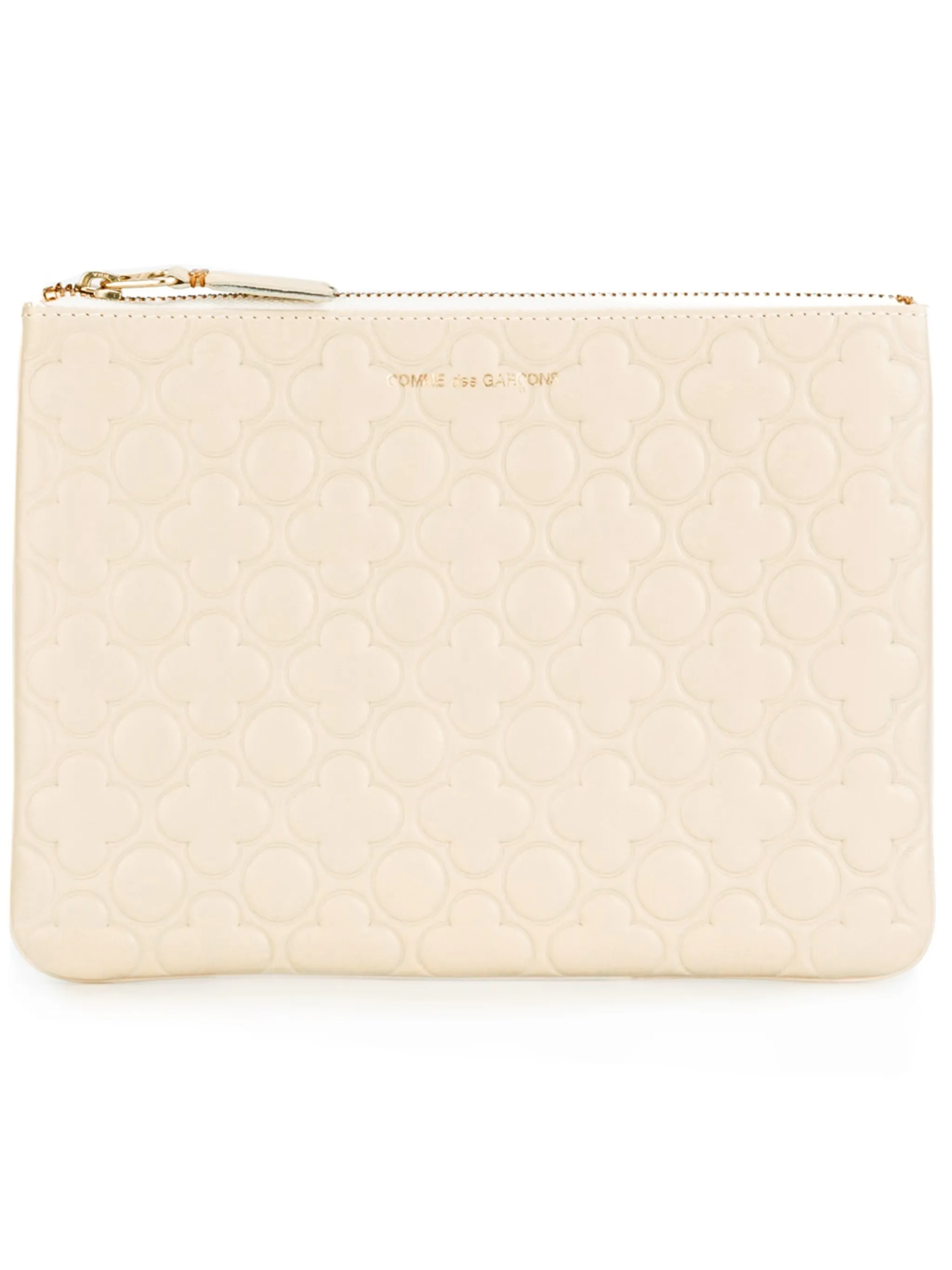 

Клатч на молнии Comme Des Garçons Wallet, белый