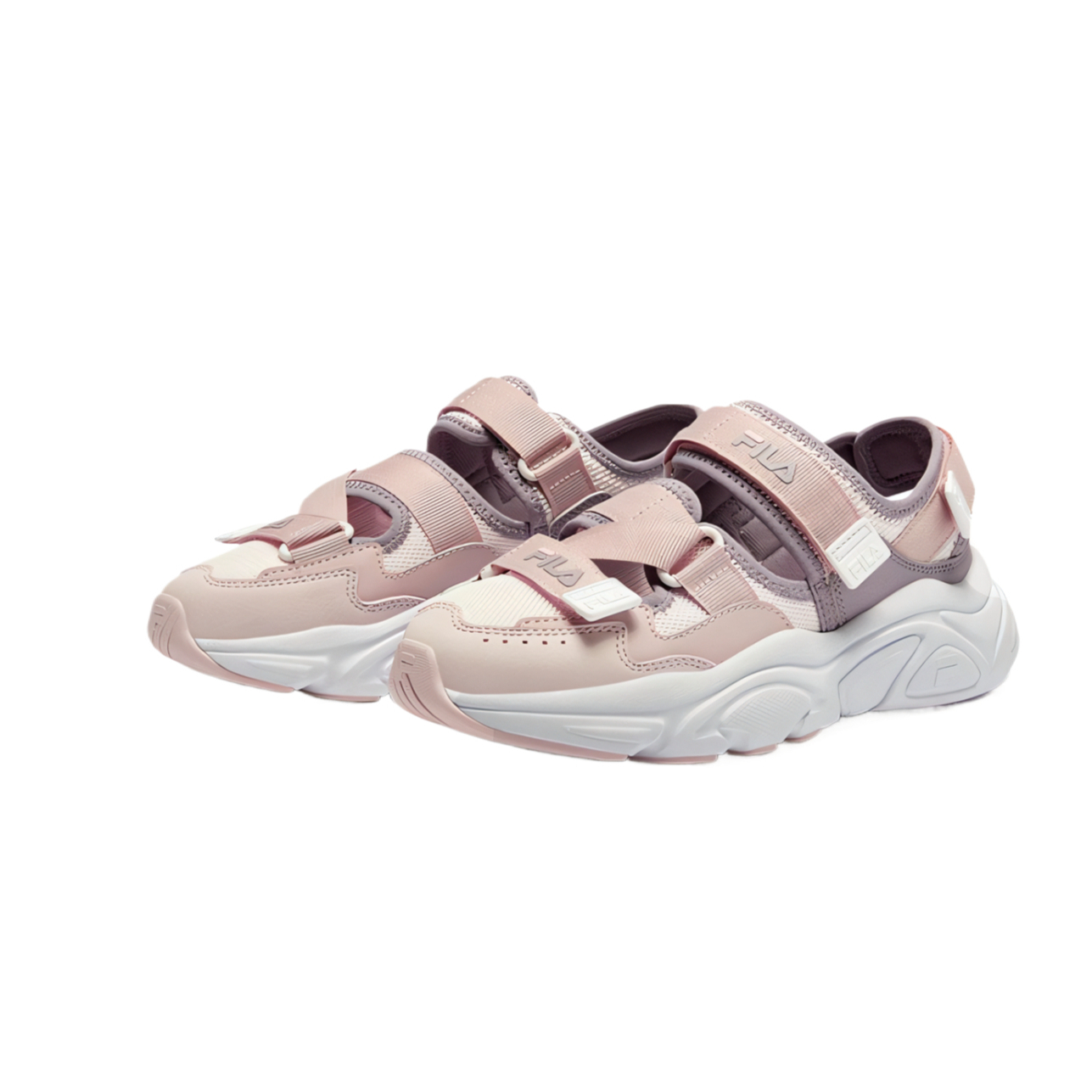 Детские сандалии SEASON FSW Low Top для подростков FILA KIDS, розовый/розовый — фото 2