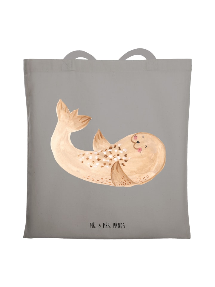 

Mr. & Mrs. Panda Сумка Robbe Liegen ohne Spruch светло-серого цвета