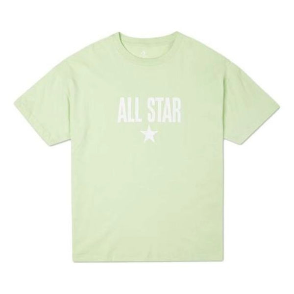 

Футболка casual t-shirt 'green' Converse, зеленый
